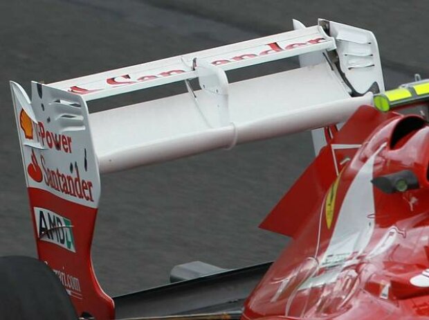 Titel-Bild zur News: Flachgestellter Heckflügel am Ferrari F2012