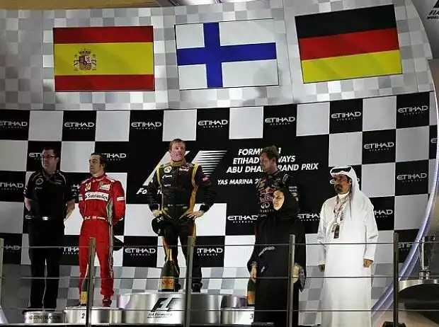 Fernando Alonso, Sebastian Vettel, Kimi Räikkönen Titel-Bild zur News: Fernando Alonso, Sebastian Vettel, Kimi Räikkönen