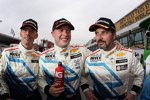 Alain Menu (Chevrolet), Robert Huff (Chevrolet) und Yvan Muller (Chevrolet)