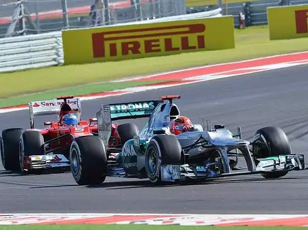 Michael Schumacher, Fernando Alonso Titel-Bild zur News: Michael Schumacher, Fernando Alonso
