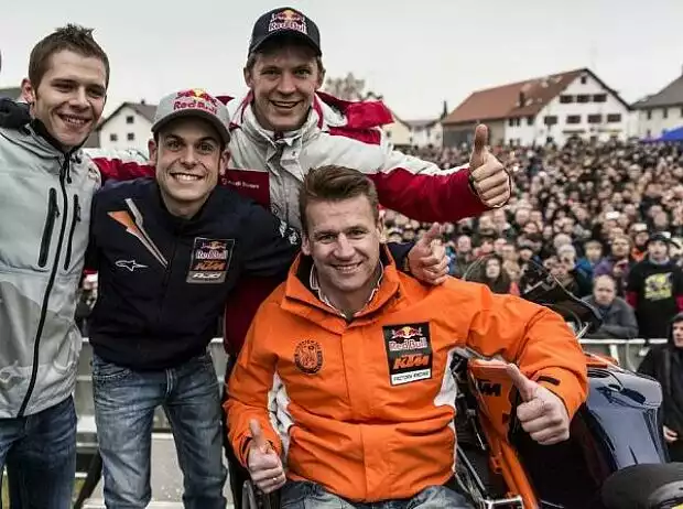 Sandro Cortese, Stefan Bradl, Mattias Ekström Titel-Bild zur News: Sandro Cortese, Stefan Bradl, Mattias Ekström