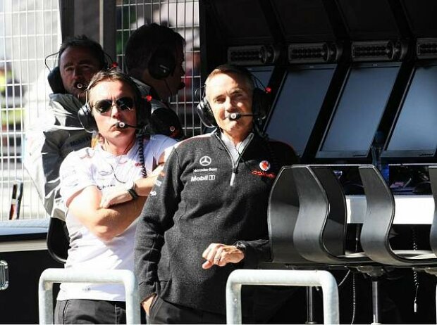 Sam Michael und Martin Whitmarsh Sam Michael und Martin Whitmarsh
