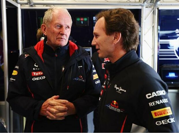 Helmut Marko und Christian Horner