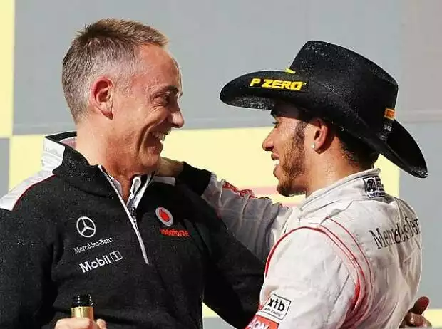 Lewis Hamilton, Martin Whitmarsh (Teamchef, McLaren) Titel-Bild zur News: Lewis Hamilton, Martin Whitmarsh (Teamchef, McLaren)