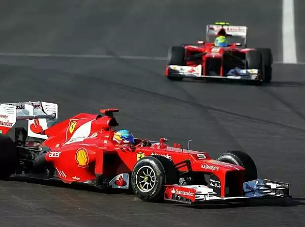 Titel-Bild zur News: Fernando Alonso, Felipe Massa