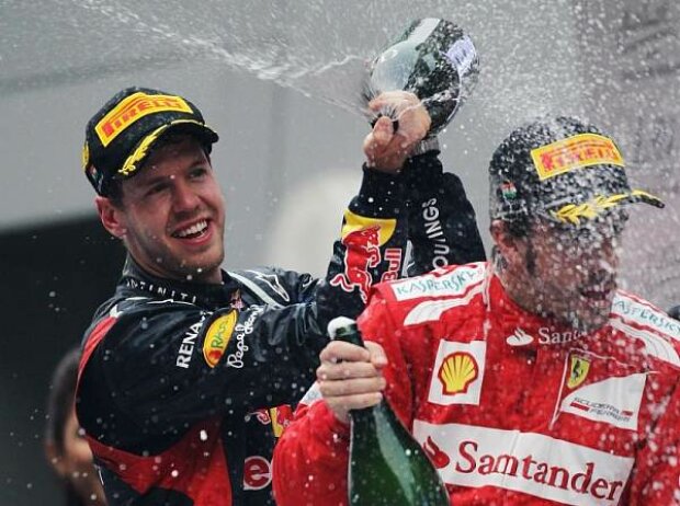 Sebastian Vettel, Fernando Alonso Sebastian Vettel, Fernando Alonso