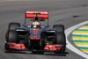 Bild zum Inhalt: Sao Paulo: Hamilton am Freitag vor Vettel