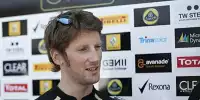 Bild zum Inhalt: Lotus: Grosjean darf wahrscheinlich bleiben