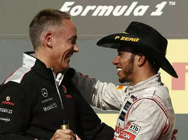Lewis Hamilton, Martin Whitmarsh (Teamchef, McLaren) Titel-Bild zur News: Lewis Hamilton, Martin Whitmarsh (Teamchef, McLaren)