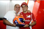 Felipe Massa (Ferrari) fährt mit dem Helmdesign seines Vaters Luiz Antonio, früher ein Tourenwagen-Rennfahrer