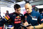 Daniel Ricciardo (Toro Rosso) und Franz Tost (Teamchef, Toro Rosso) 