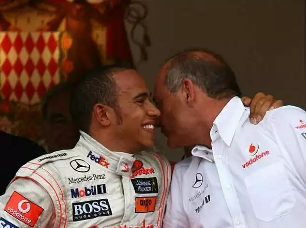 Lewis Hamilton, Ron Dennis Titel-Bild zur News: Lewis Hamilton, Ron Dennis