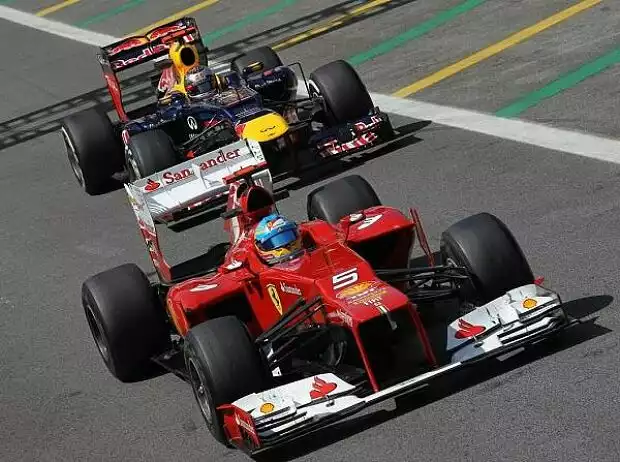 Sebastian Vettel, Fernando Alonso Titel-Bild zur News: Sebastian Vettel, Fernando Alonso