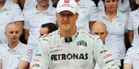 Bild zum Inhalt: Schumacher verabschiedet sich: "Thank you"