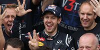 Bild zum Inhalt: "Vettrick": Button siegt bei Vettels Sternstunde!
