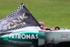 Bild zum Inhalt: Mercedes: Schumacher verabschiedet sich mit Punkten