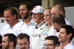 Verabschiedung von Michael Schumacher (Mercedes) 