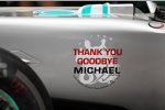 Abschied von Michael Schumacher (Mercedes) 