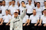 Abschied von Michael Schumacher (Mercedes) 