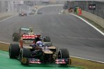 Daniel Ricciardo (Toro Rosso) entfernt sich von der Ideallinie
