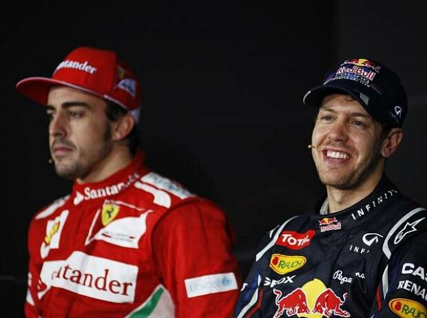 Fernando Alonso, Sebastian Vettel Fernando Alonso, Sebastian Vettel