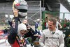 Bild zum Inhalt: Schumacher zu Vettel: "Zieh gefälligst den Helm aus!"
