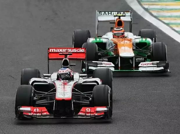 Nico Hülkenberg, Jenson Button Titel-Bild zur News: Nico Hülkenberg, Jenson Button
