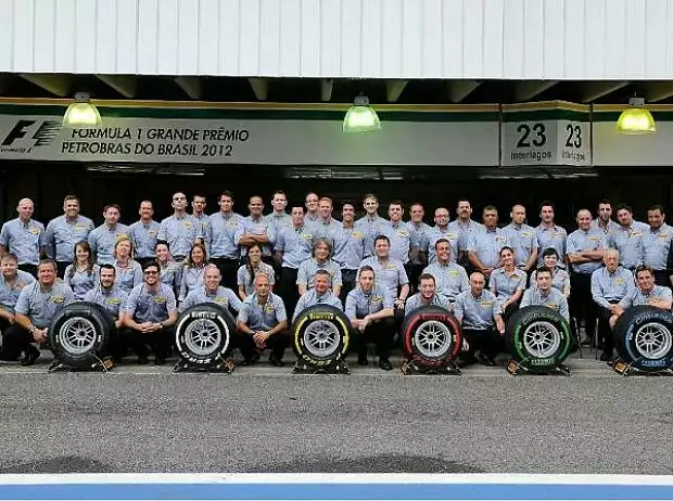 Das Formel-1-Team von Pirelli Titel-Bild zur News: Das Formel-1-Team von Pirelli