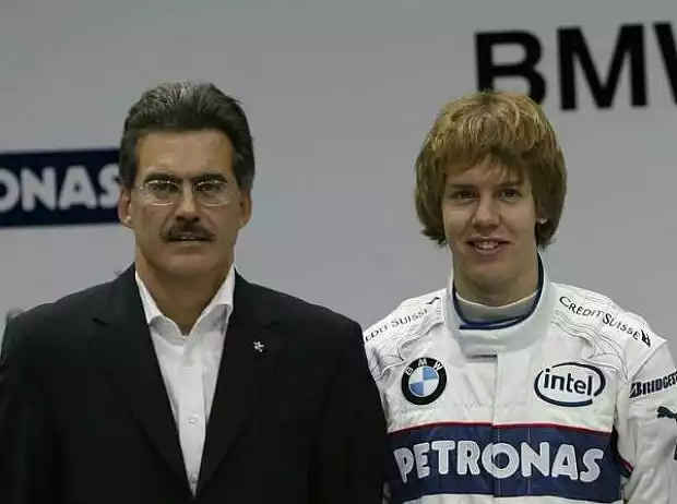 Sebastian Vettel, Mario Theissen Titel-Bild zur News: Sebastian Vettel, Mario Theissen