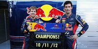 Bild zum Inhalt: Red Bull: Basis für WM-Triumph 2013 bereits gelegt?