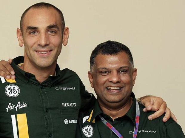 Cyril Abiteboul und Tony Fernandes Cyril Abiteboul und Tony Fernandes