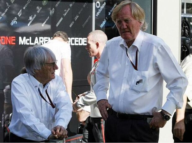Bernie Ecclestone und Ron Walker Bernie Ecclestone und Ron Walker