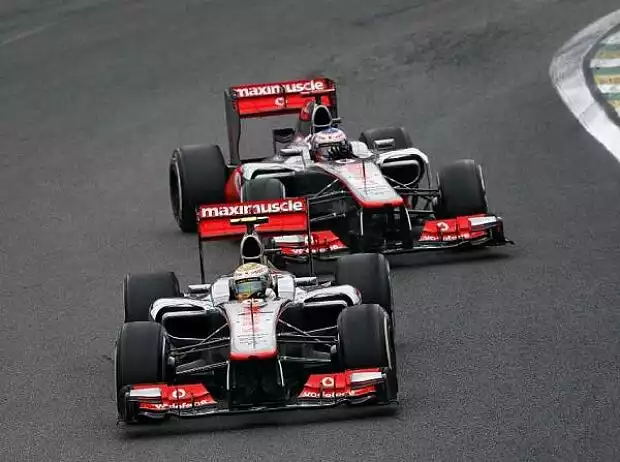 Jenson Button, Lewis Hamilton Titel-Bild zur News: Jenson Button, Lewis Hamilton
