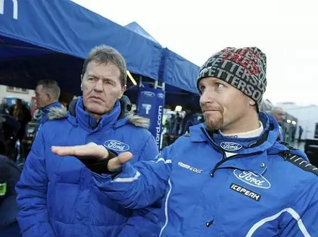 Titel-Bild zur News: Malcolm Wilson (Ford-Teamchef), Petter Solberg