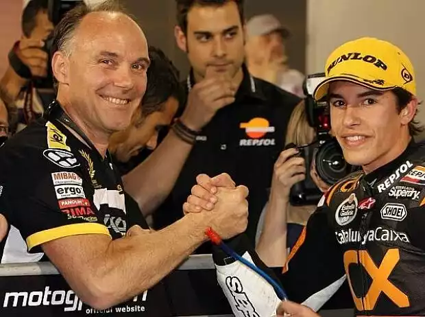 Eskil Suter und Marc Marquez Titel-Bild zur News: Eskil Suter und Marc Marquez