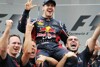 Bild zum Inhalt: Dritter Titel mit 25 Jahren: Vettel seiner Zeit voraus