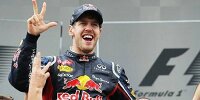 Bild zum Inhalt: Dritter Titel mit 25 Jahren: Vettel seiner Zeit voraus