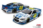 Jimmie Johnson (Hendrick-Chevrolet) in weiß mit Jimmie-Johnson-Foundation