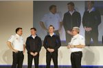 Jost Capito, Miikka Anttila, Jari-Matti Latvala und Stefan Moser