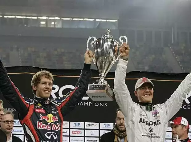 Michael Schumacher, Sebastian Vettel Titel-Bild zur News: Michael Schumacher, Sebastian Vettel