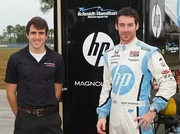 Tristan Vautier und Simon Pagenaud Titel-Bild zur News: Tristan Vautier und Simon Pagenaud