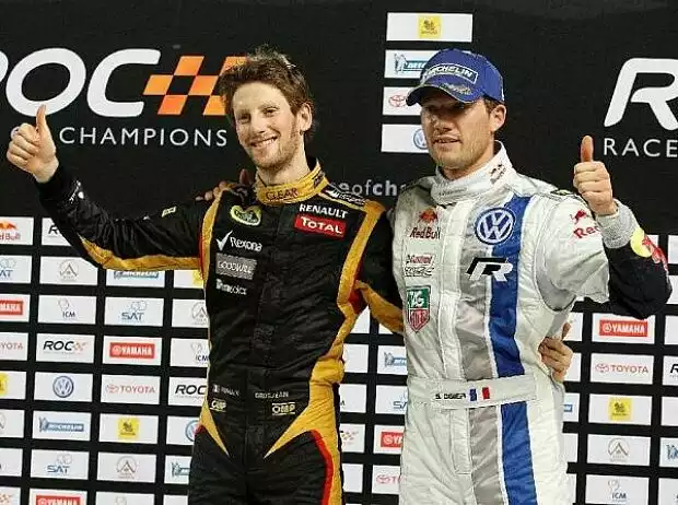 Titel-Bild zur News: Sebastien Ogier, Romain Grosjean