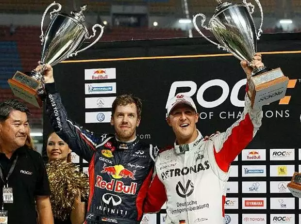 Sebastian Vettel, Michael Schumacher Titel-Bild zur News: Sebastian Vettel, Michael Schumacher