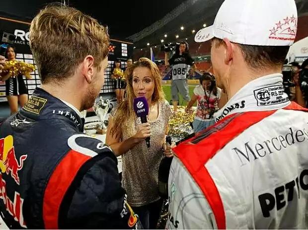Sebastian Vettel, Michael Schumacher Titel-Bild zur News: Sebastian Vettel, Michael Schumacher