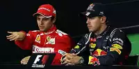 Felipe Massa und Sebastian Vettel