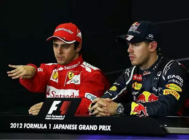 Felipe Massa und Sebastian Vettel Titel-Bild zur News: Felipe Massa und Sebastian Vettel