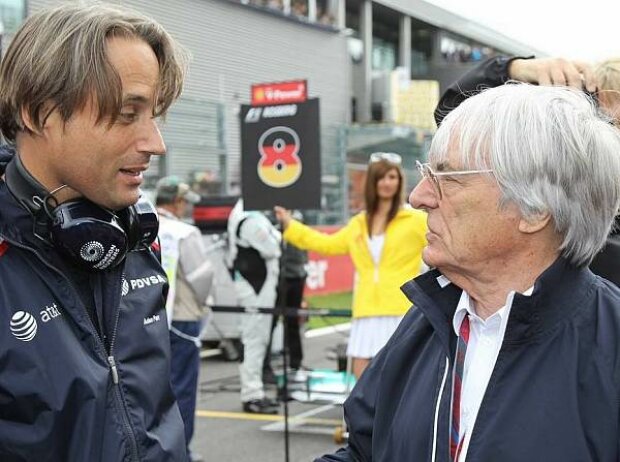 Titel-Bild zur News: Bernie Ecclestone (Formel-1-Chef), Adam Parr