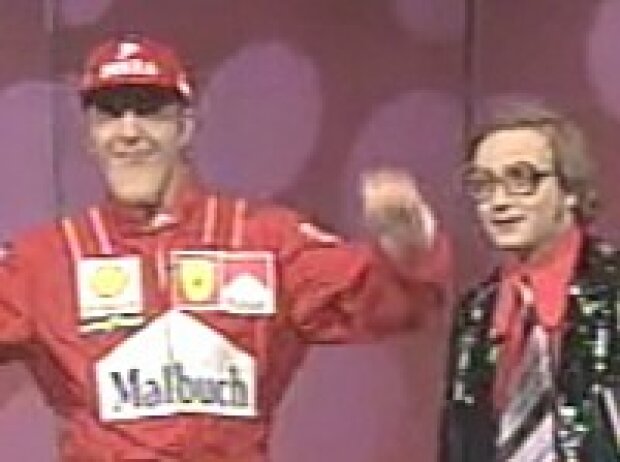 Michael-Schumacher-Parodie von Olli Dittrich Michael-Schumacher-Parodie von Olli Dittrich