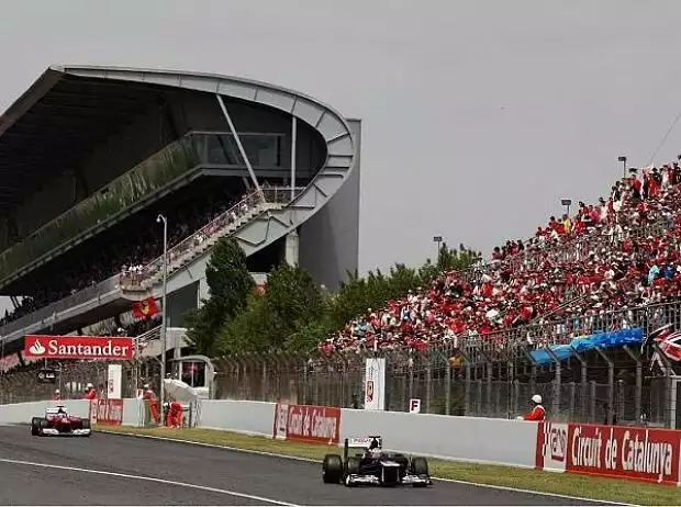 Pastor Maldonado, Fernando Alonso Titel-Bild zur News: Pastor Maldonado, Fernando Alonso