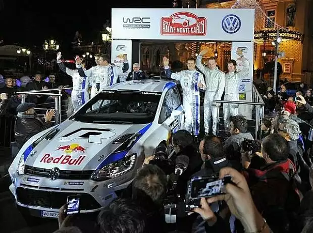 Jari-Matti Latvala, Sebastien Ogier, Andreas Mikkelsen Titel-Bild zur News: Jari-Matti Latvala, Sebastien Ogier, Andreas Mikkelsen